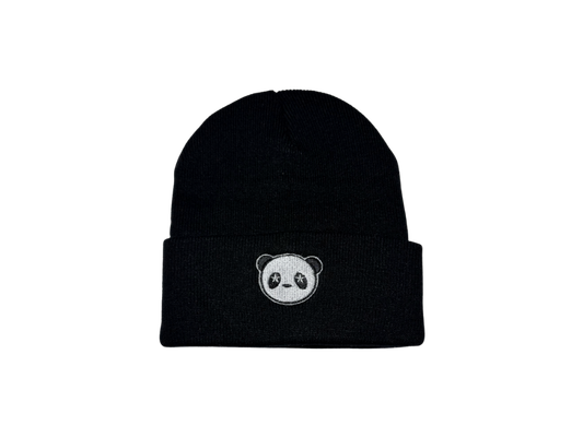 Panda Embroidered Beanie